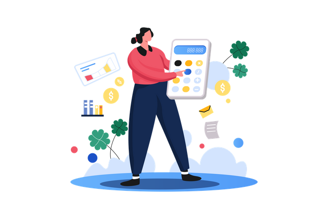 Gestão Financeira  Illustration