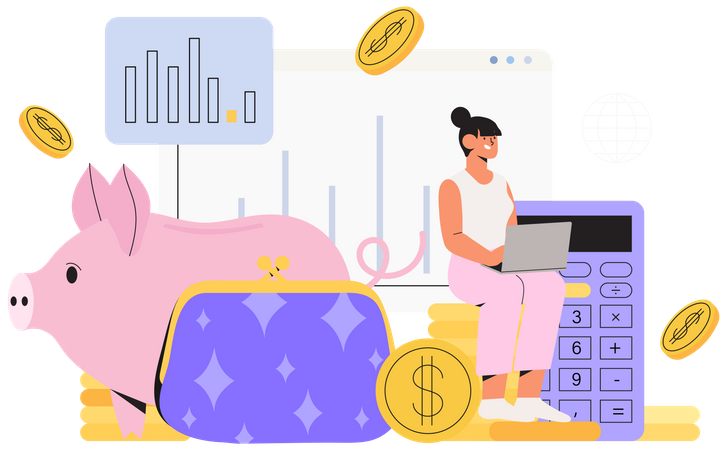 Gestão Financeira  Illustration