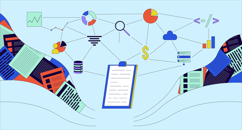 Gestión de base de datos  Ilustración