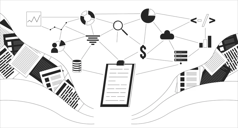 Gestión de base de datos  Ilustración