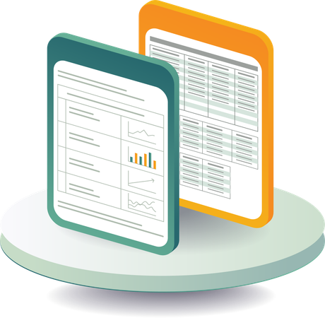 Análisis de gestión de datos para el desarrollo empresarial  Ilustración