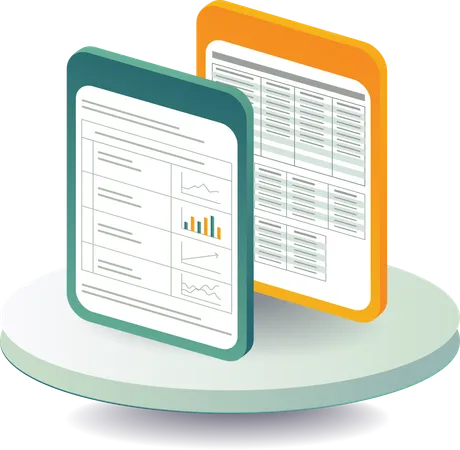 Análisis de gestión de datos para el desarrollo empresarial  Ilustración