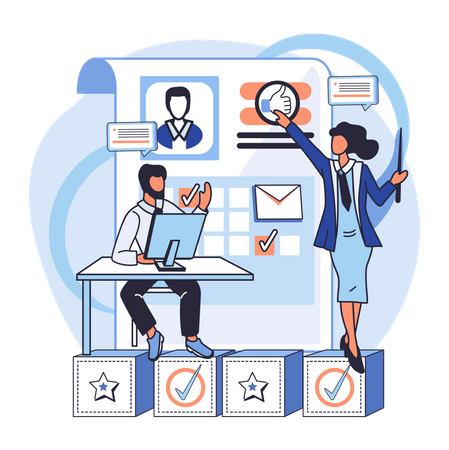 Gestion de la relation client  Illustration