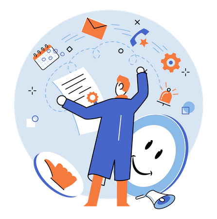 Gestion de la relation client  Illustration