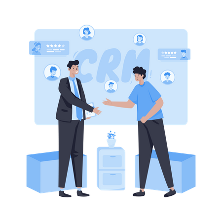 Gestion de la relation client  Illustration