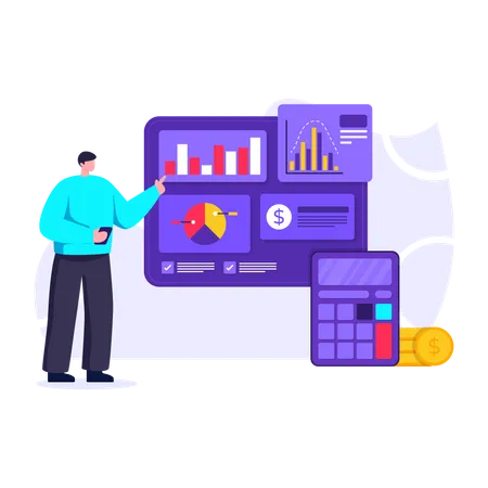 Gérer la situation financière grâce à l'analyse graphique  Illustration