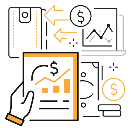Gestion de l'argent  Illustration