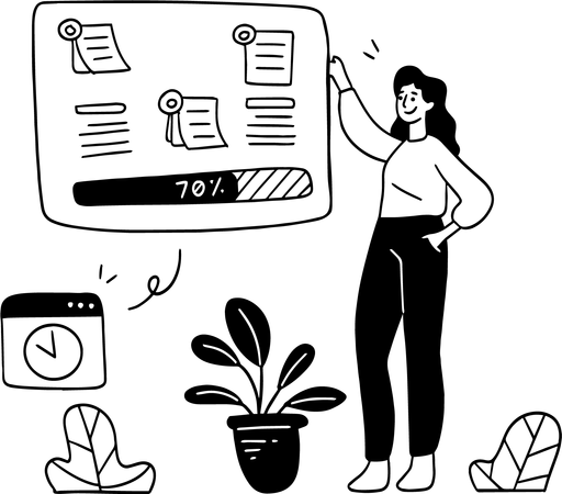 Gestión de procesos de trabajo  Ilustración