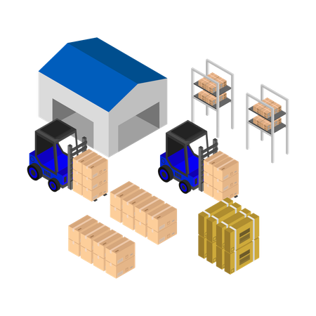 Gestión de productos  Ilustración