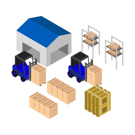 Gestión de productos  Ilustración