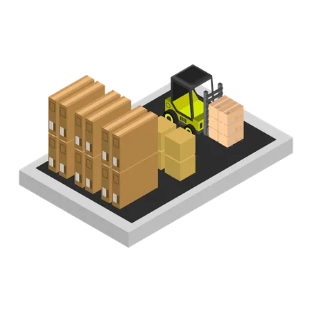 Gestión de productos  Ilustración
