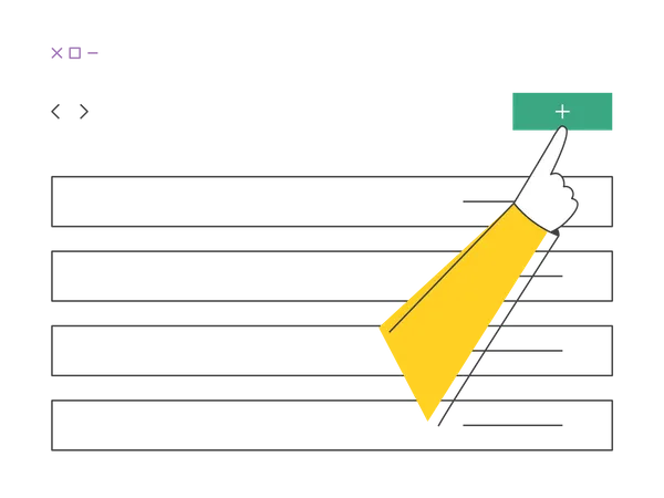 Administración de tareas  Ilustración