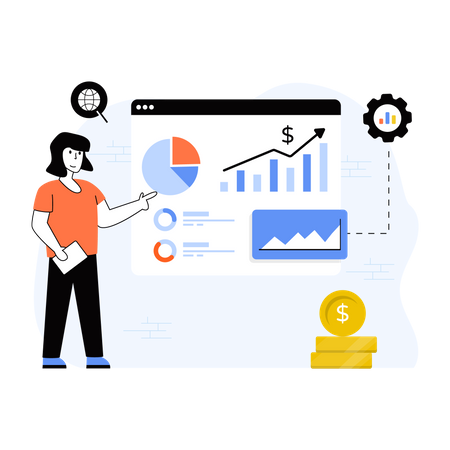 Gestión de ventas  Ilustración