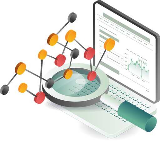 Gestión del desarrollo de datos empresariales  Illustration