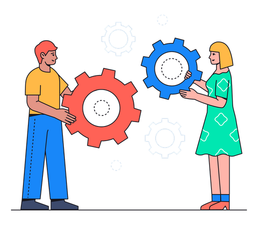 Gestion d'équipe  Illustration