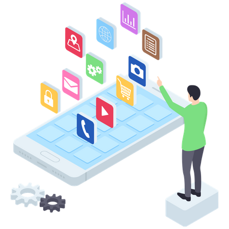 Gestion des applications  Illustration
