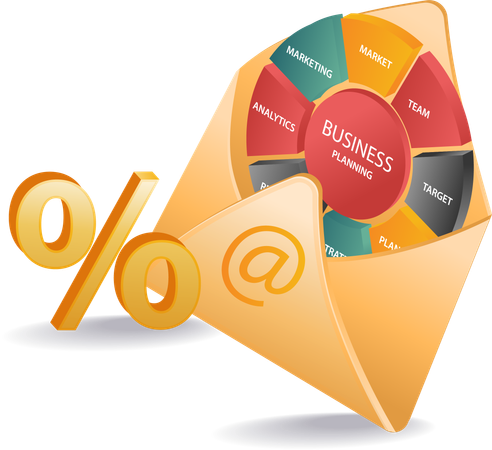 Gestion des e-mails professionnels  Illustration