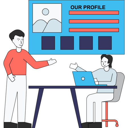 Gestion du profil des collaborateurs  Illustration