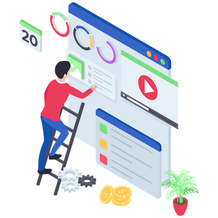 Gestion du tableau de bord  Illustration
