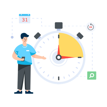 Gestion du temps  Illustration