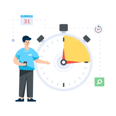 Gestion du temps  Illustration