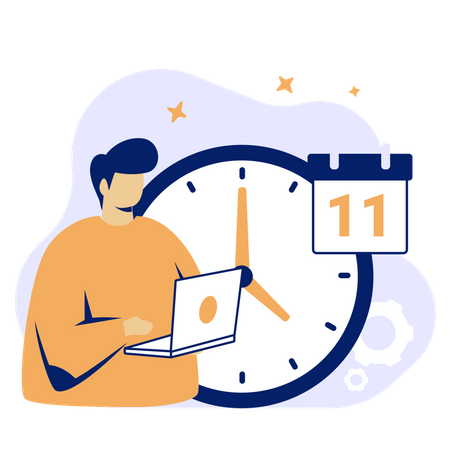 Gestion du temps  Illustration