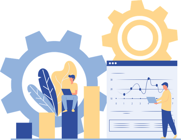 Gestion du travail  Illustration