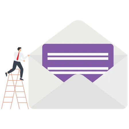 Gestion des e-mails  Illustration