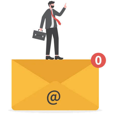 Gestion des e-mails  Illustration