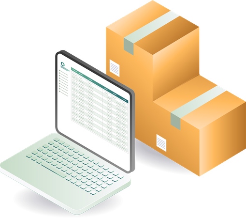 Gestion en ligne des données inter-packages  Illustration