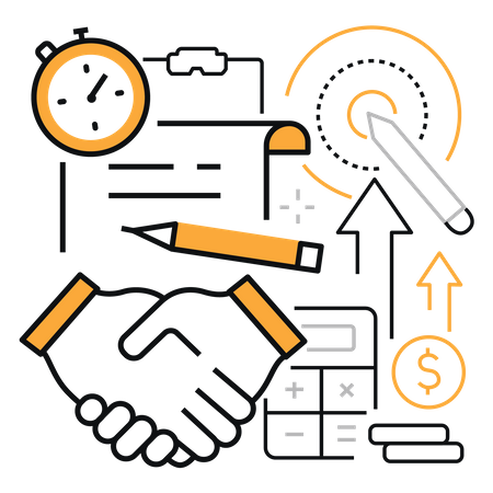 Gestion des partenariats  Illustration