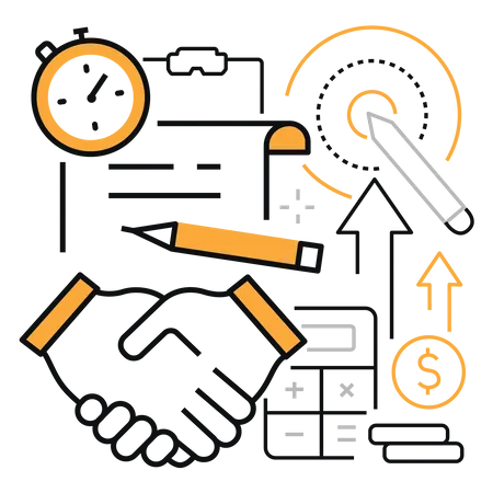 Gestion des partenariats  Illustration