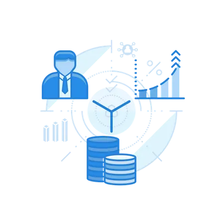 Gestione finanziaria  Illustration