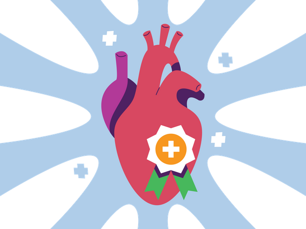 Gesundes Organ  Illustration