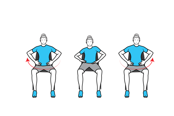 Gesundes Training für Frauen  Illustration