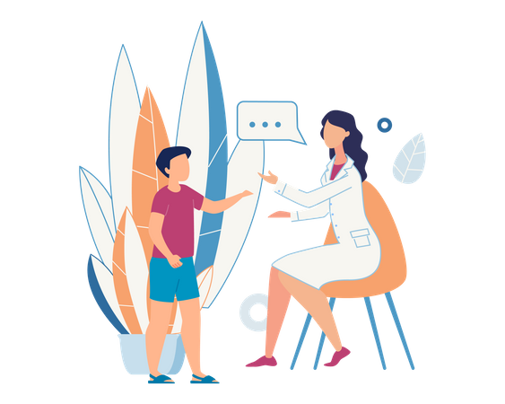 Gesundheits-Check  Illustration