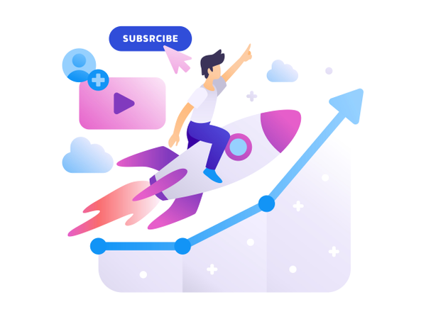 Get more Subscriber  Illustration