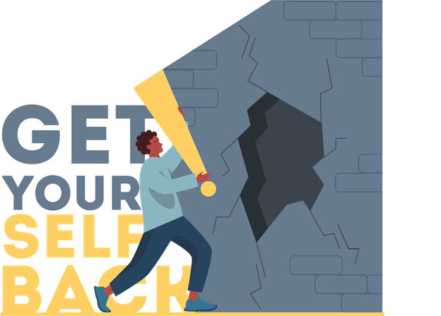 Get your self back  Illustration