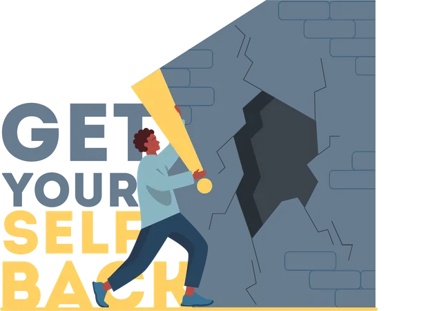 Get your self back  Illustration