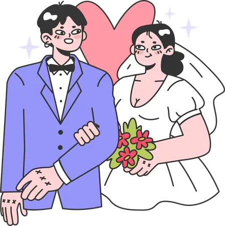 Getting Married  イラスト