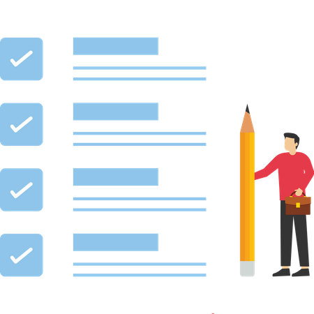 Getting things done  Illustration