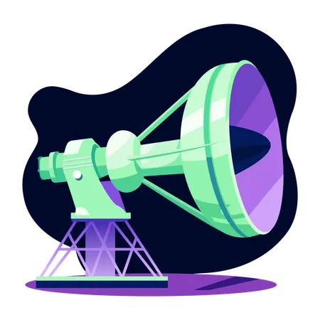 Giant Telescope  Illustration