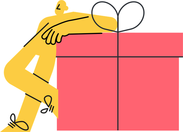 Gift box  Illustration