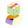 present box illustration