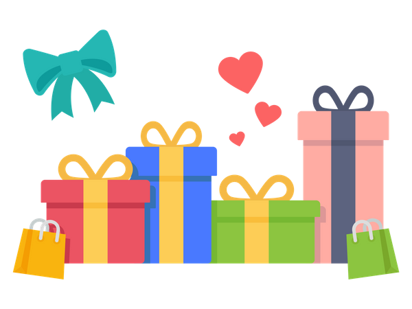Gift Box  Illustration