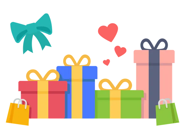 Gift Box  Illustration