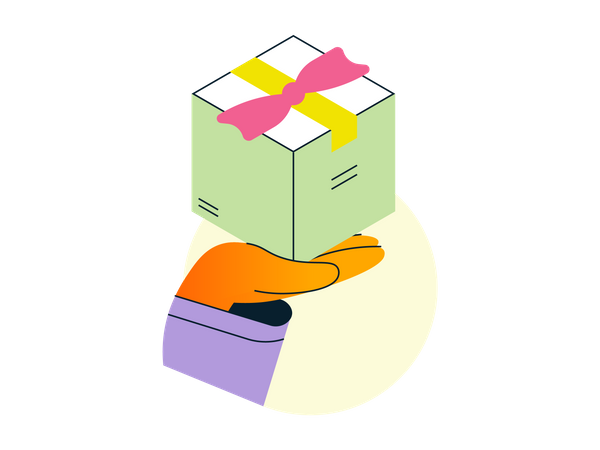 Gift box  Illustration