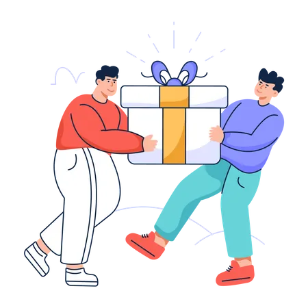 Gift  Illustration