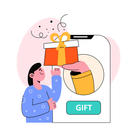 Gift  Illustration