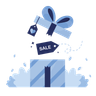 gift wrap illustration